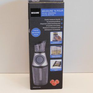 Dekang Measure and Pour Salad Dressing and Oil bottle